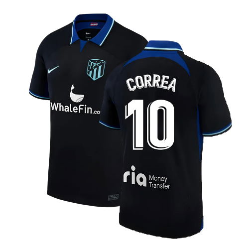 2022-2023 Atletico Madrid Away Shirt (CORREA 10) 2022-2023 Atletico Madrid Away Shirt (CORREA 10)