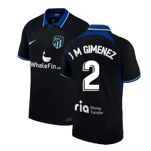 2022-2023 Atletico Madrid Away Shirt (J M GIMENEZ 2) 2022-2023 Atletico Madrid Away Shirt (J M GIMENEZ 2)