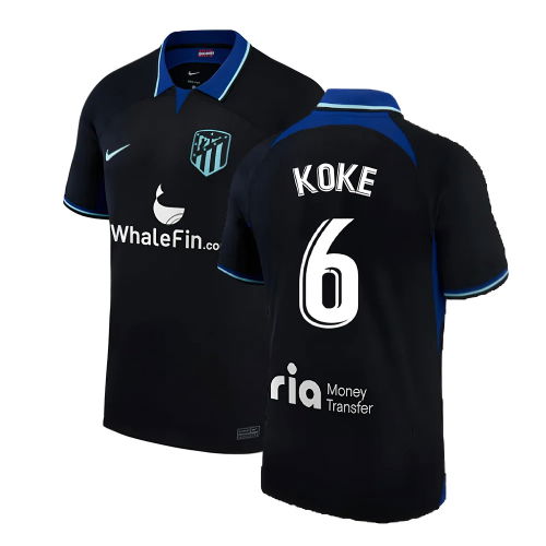 2022-2023 Atletico Madrid Away Shirt (KOKE 6) 2022-2023 Atletico Madrid Away Shirt (KOKE 6)