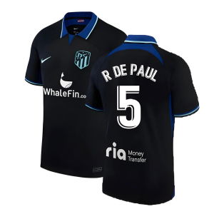 2022-2023 Atletico Madrid Away Shirt (R DE PAUL 5)
