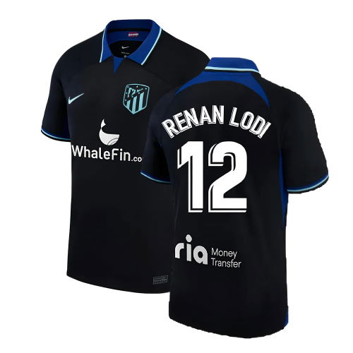 2022-2023 Atletico Madrid Away Shirt (RENAN LODI 12) 2022-2023 Atletico Madrid Away Shirt (RENAN LODI 12)