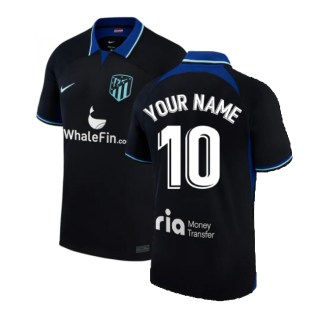 2022-2023 Atletico Madrid Away Shirt (Your Name)