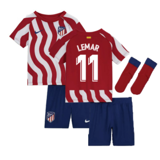 2022-2023 Atletico Madrid Home Infants Kit (LEMAR 11)