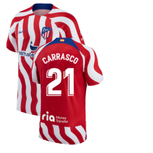2022-2023 Atletico Madrid Home Shirt (CARRASCO 21)