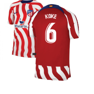2022-2023 Atletico Madrid Home Shirt (Kids) (KOKE 6)