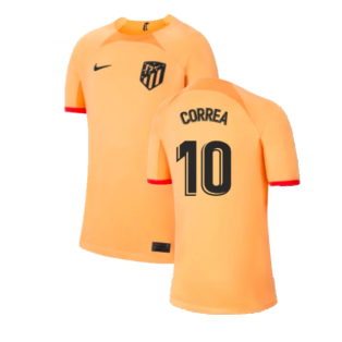 2022-2023 Atletico Madrid Third Shirt (Kids) (CORREA 10)