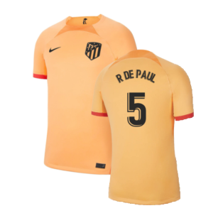 2022-2023 Atletico Madrid Third Shirt (R DE PAUL 5)