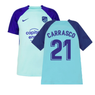 2022-2023 Atletico Madrid Training Shirt (Copa) (CARRASCO 21)