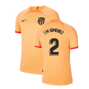 2022-2023 Atletico Madrid Vapor 3rd Shirt (J M GIMENEZ 2)