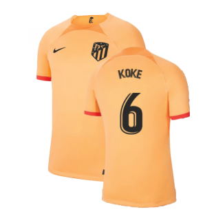 2022-2023 Atletico Madrid Vapor 3rd Shirt (KOKE 6)