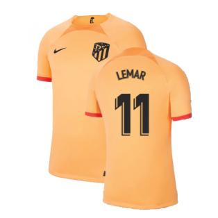 2022-2023 Atletico Madrid Vapor 3rd Shirt (LEMAR 11)