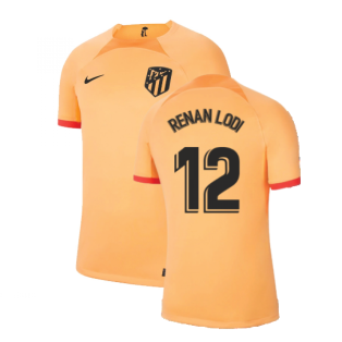 2022-2023 Atletico Madrid Vapor 3rd Shirt (RENAN LODI 12)