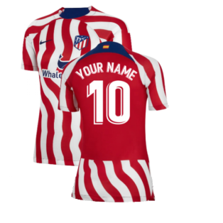 2022-2023 Atletico Madrid Womens Home Shirt (Your Name)
