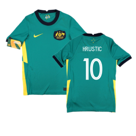 2022-2023 Australia Away Shirt - Kids (HRUSTIC 10)