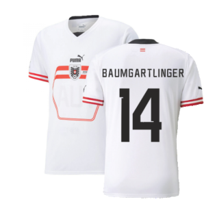 2022-2023 Austria Away Shirt (BAUMGARTLINGER 14)