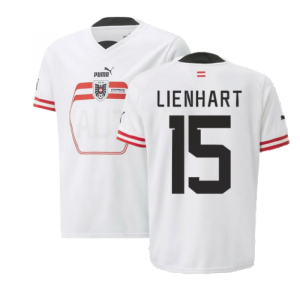 2022-2023 Austria Away Shirt (Kids) (LIENHART 15)