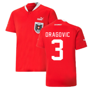 2022-2023 Austria Home Shirt (Kids) (DRAGOVIC 3)