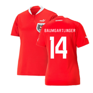 2022-2023 Austria Home Shirt (Ladies) (BAUMGARTLINGER 14)