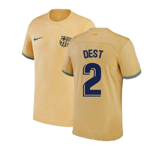2022-2023 Barcelona Away Shirt (Kids) (DEST 2) 2022-2023 Barcelona Away Shirt (Kids) (DEST 2)