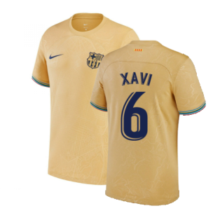 2022-2023 Barcelona Away Shirt (Kids) (XAVI 6)