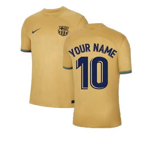2022-2023 Barcelona Away Shirt (Your Name)