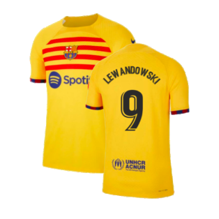 2022-2023 Barcelona Fourth Vapor Shirt (LEWANDOWSKI 9)