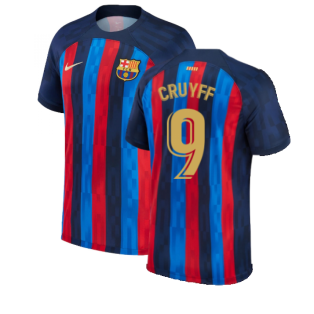 2022-2023 Barcelona Home Shirt (Ladies) (CRUYFF 9)