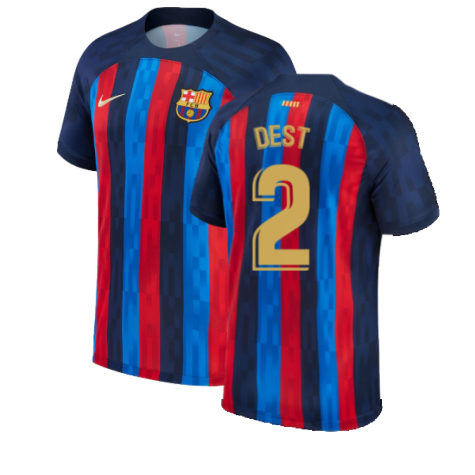 2022-2023 Barcelona Home Shirt (Ladies) (DEST 2)