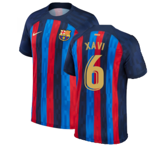 2022-2023 Barcelona Home Shirt (Ladies) (XAVI 6)