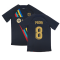 2022-2023 Barcelona Pre-Match Training Shirt (Obsidian) (PEDRI 8)
