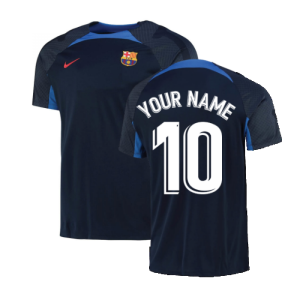 2022-2023 Barcelona Strike Training Shirt (Obsidian)