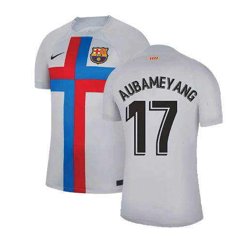 2022-2023 Barcelona Third Shirt (AUBAMEYANG 17) 2022-2023 Barcelona Third Shirt (AUBAMEYANG 17)