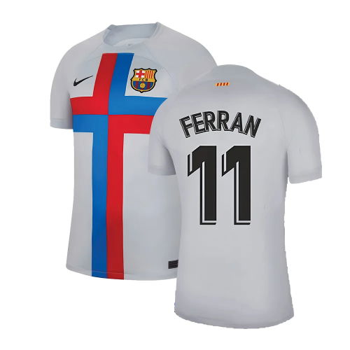 2022-2023 Barcelona Third Shirt (FERRAN 11) 2022-2023 Barcelona Third Shirt (FERRAN 11)