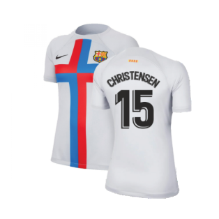 2022-2023 Barcelona Third Shirt (Ladies) (CHRISTENSEN 15)