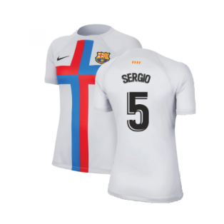 2022-2023 Barcelona Third Shirt (Ladies) (SERGIO 5)