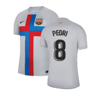 2022-2023 Barcelona Third Shirt (PEDRI 8)