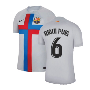 2022-2023 Barcelona Third Shirt (RIQUI PUIG 6)