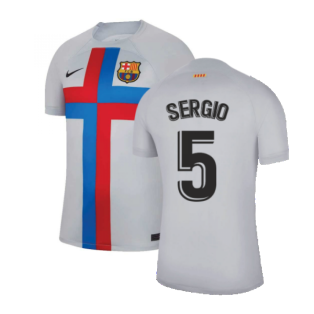 2022-2023 Barcelona Third Shirt (SERGIO 5)