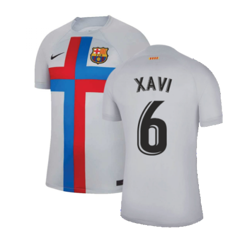 2022-2023 Barcelona Third Shirt (XAVI 6)  2022-2023 Barcelona Third Shirt (XAVI 6)