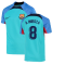 2022-2023 Barcelona Training Shirt (Aqua) (A INIESTA 8)