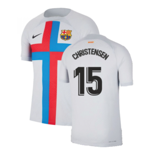 2022-2023 Barcelona Vapor Match Third Shirt (CHRISTENSEN 15)