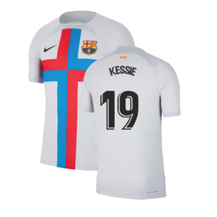 2022-2023 Barcelona Vapor Match Third Shirt (KESSIE 19)