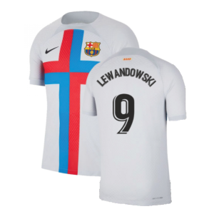 2022-2023 Barcelona Vapor Match Third Shirt (LEWANDOWSKI 9)