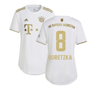 2022-2023 Bayern Munich Away Shirt (Ladies) (GORETZKA 8)
