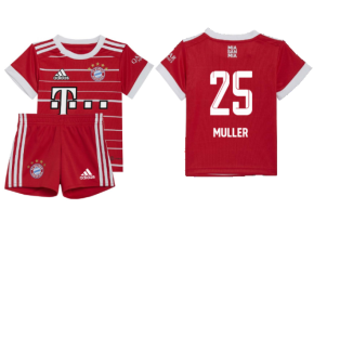 2022-2023 Bayern Munich Home Baby Kit (MULLER 25)