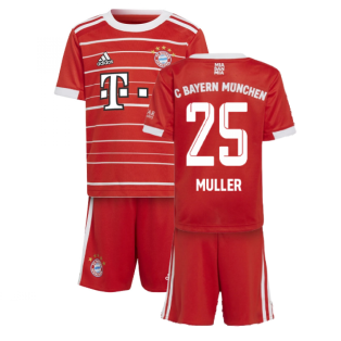 2022-2023 Bayern Munich Home Mini Kit (MULLER 25)