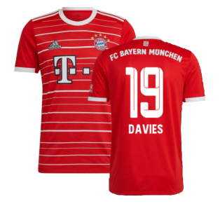 2022-2023 Bayern Munich Home Shirt (DAVIES 19)