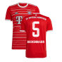 2022-2023 Bayern Munich Home Shirt (Kids) (BECKENBAUER 5)