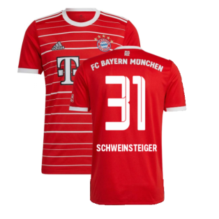 2022-2023 Bayern Munich Home Shirt (Kids) (SCHWEINSTEIGER 31)