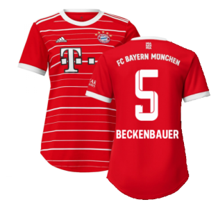 2022-2023 Bayern Munich Home Shirt (Ladies) (BECKENBAUER 5)